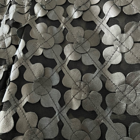 Leather cut-out jacket - Picture 3 of 7